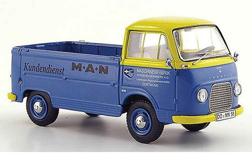 Ford Taunus FK 1000 1/43 Schuco Transit MAN Kundendienst modellautos