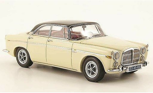 Rover P5B Coupe 1/43 Neo blanc creme/schwarz-grau 1971 modellautos