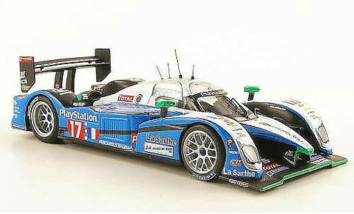 Peugeot 908 2009 1/43 IXO HDi FAP No.17 PlayStation 24h Le Mans modellautos