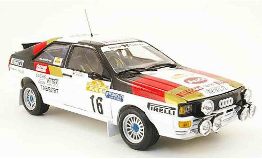 Audi Quattro rallye 1/18 Sun Star no.16 pirelli san remo 1982 modellautos