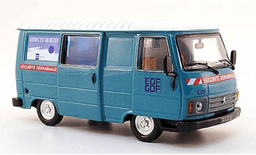 Peugeot J9 Base 1/43 Norev edf gdf sicherheitsdienst 1982 modellautos