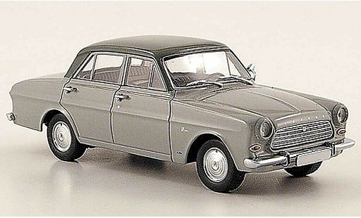 Ford Taunus 12M 1/43 Minichamps (P4) grau/schwarz modellautos