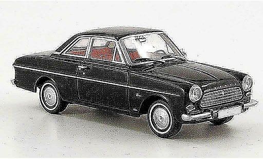 Ford Taunus Berline 1/43 Minichamps 12 M (P 4) Coupe schwarz modellautos
