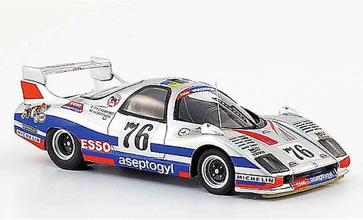 Peugeot WM 1978 1/43 Bizarre no.76 esso aseptogyl 24h le mans P76 modellautos