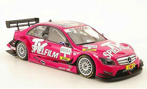 Mercedes Classe C DTM 1/43 Minichamps (2008) No.8 TV Spielfilm Saison 2009 modellautos