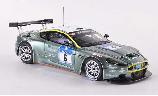 Aston Martin DBRS9 gt3 1/43 Minichamps No.6 24h Nurburgring 2008 T.Enge/R.Lechner/S.Mucke/K.Wendlinger modellautos