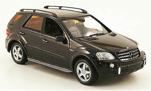 Mercedes Classe M AMG 1/43 Minichamps ML 63 (W 164) schwarz 2006 modellautos