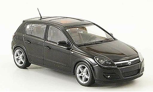 Opel Astra Base 1/43 Minichamps h schwarz 5 turig 2004 modellautos