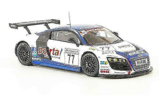 Audi R8 LMP course 1/43 Minichamps No.77 VLN Nurburgring 2009 modellautos