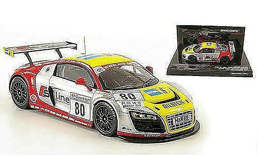 Audi R8 s tronic 1/43 Minichamps LMS No.80 Line VLN Nurburgring 2009 modellautos