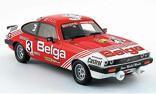 Ford Capri 3.0S 1/43 Premium X MK III 3.0 S No.3 Belga 24h Spa 1980 modellautos