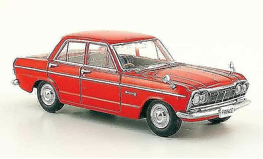 Nissan Skyline Prince 1/43 Ebbro 2000 GTB rot 1965 modellautos