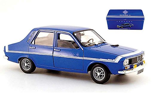 Renault 12 Gordini 1/18 Solido blau in blechbox modellautos