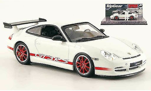 Porsche 911 GT3 RS 1/43 Minichamps weiss avec Figur The Stig modellautos