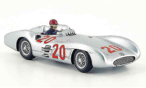 Mercedes W 196 Base 1/43 Spark No.20 K.Kling GP Frankreich 1954 modellautos