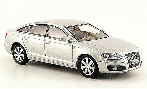 Audi A6 berline 1/43 Solido grau metallisee 2006 modellautos