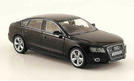 Audi A5 sportback 1/43 Schuco schwarz 2009 modellautos