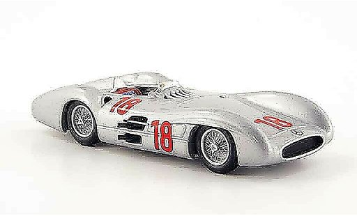 Mercedes W 196 Base 1/43 Minichamps No.18 J.M. Fangio Sieger GP Frankreich 1954 modellautos