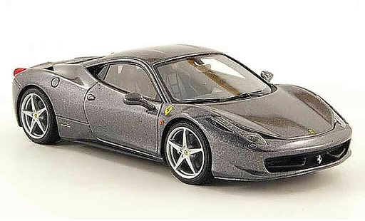 Ferrari 458 Italia 1/43 Look Smart grau 2009 modellautos
