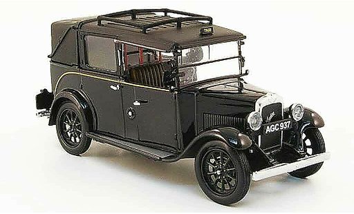 Austin Low Loader taxi 1/43 Oxford schwarz modellautos