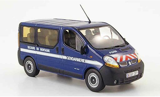 Renault Trafic Base 1/43 Norev gendarmerie secours en montagne 2004 modellautos