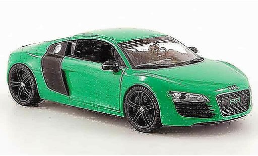 Audi R8 coupe 1/43 Schuco gr&Atilde;&frac14;n schwarz modellautos