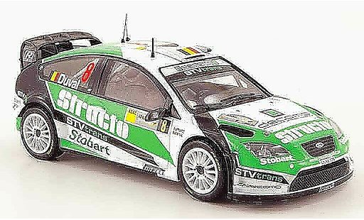 Ford Focus RS WRC 1/43 ixo 07 No.8 Structo Rally Deutschland 2008 modellautos
