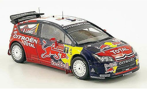Citroen C4 WRC 2008 1/43 ixo no.1 red bull rallye japan modellautos