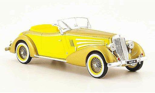 Lancia Astura Pininfarina 1/43 ixo or gelb 1934 modellautos