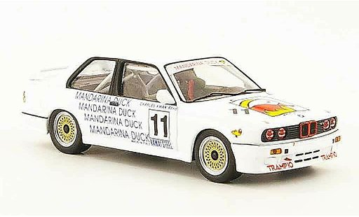 Bmw M3 course 1/43 ixo E30 No.11 Mandarina Duck Macau Guia Race 1989 modellautos