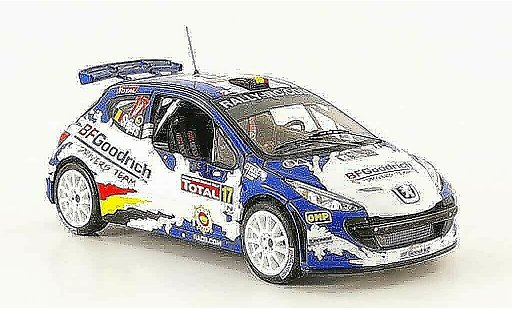 Peugeot 207 S2000 1/43 IXO no.17 bf goodrich rallye zypern 2008 modellautos