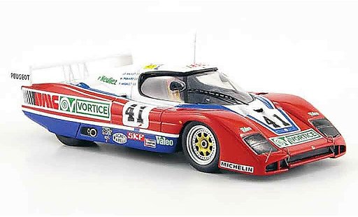 Peugeot WM 1986 1/43 Bizarre turbo no.41 24h le mans P85 modellautos