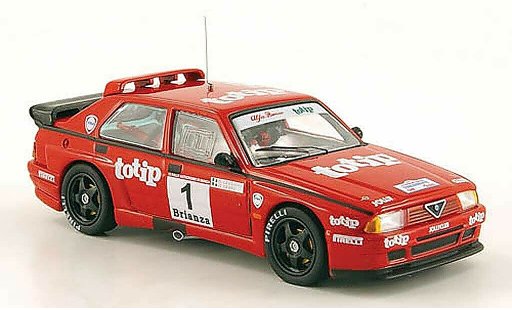 Alfa Romeo 75 turbo 1/43 M4 Evoluzione No.1 totip Monza 1990 D. Cerrato / G. Cerri modellautos