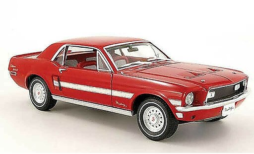 Ford Mustang California Special 1/18 Greenlight gt rot modellautos