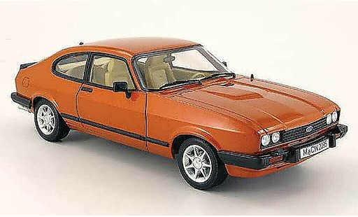 Ford Capri MK3 1/18 Norev cuivre mcw 1983 modellautos