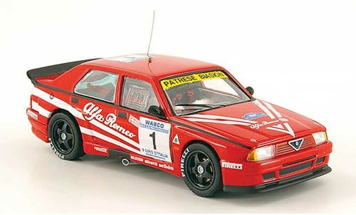 Alfa Romeo 75 turbo 1/43 M4 Evoluzione No.1 Giro d Italia 1988 Patrese / Biasion / Saviero modellautos