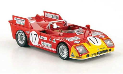 Alfa Romeo 33.3 tt3 1/43 M4 1972 TT No.17 24h Le Mans Marko / Elford modellautos