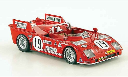 Alfa Romeo 33.3 tt3 1/43 M4 1972 TT No.19 24h Le Mans modellautos