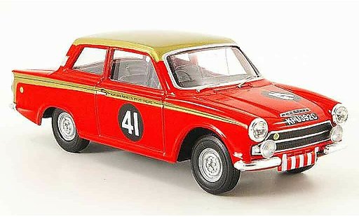 Lotus Cortina MkI 1/43 Vanguards no.41 alan mann racing etcc 1965 modellautos