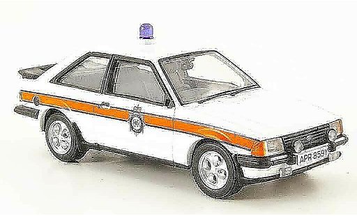 Ford Escort XR3 1/43 Vanguards i Dorset Police MK3 modellautos