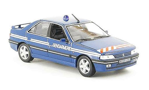 Peugeot 405 Turbo 16 1/43 Norev gendarmerie 1995 modellautos