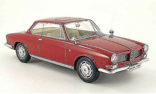 Bmw 3200 cs bertone 1/18 Neo rot 1961 modellautos