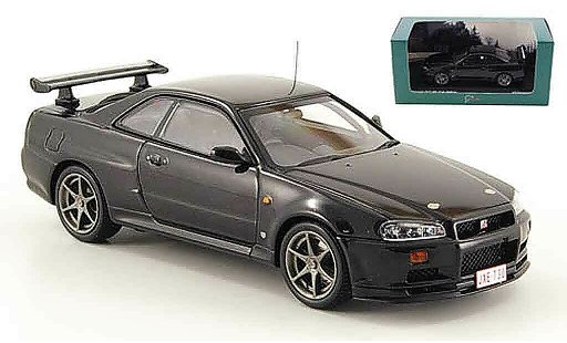 Nissan Skyline R34 1/43 Kyosho GT R Testfahrzeug Nurburgring modellautos