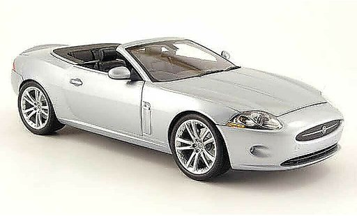Jaguar XK Cabriolet 1/18 Minichamps Cabrio (rhd) grau 2006 modellautos