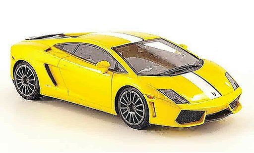 Lamborghini Gallardo LP550-2 1/43 Look Smart valentino balboni gelb weiss modellautos