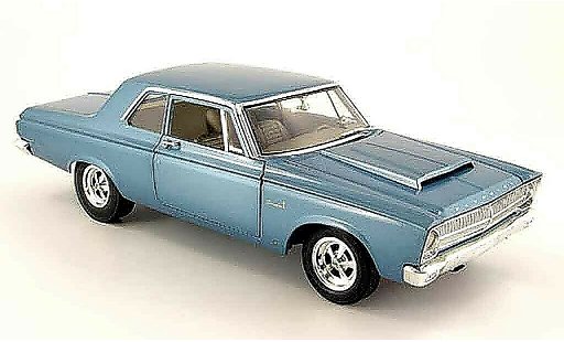 Plymouth Belvedere Super Stock 1/18 Highway 61 hemi dd1 blau 1965 modellautos