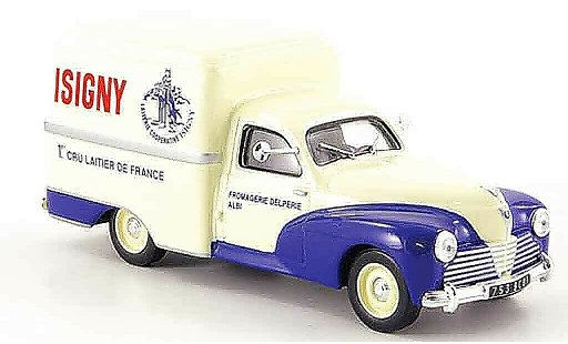 Peugeot 203 Fourgonette 1/43 IXO Fourgonette u8 isigny 1953 modellautos