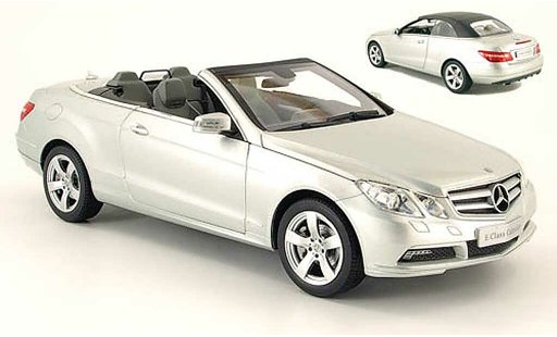 Mercedes Classe E Cabriolet 1/18 Norev (a207) grau 2010 modellautos