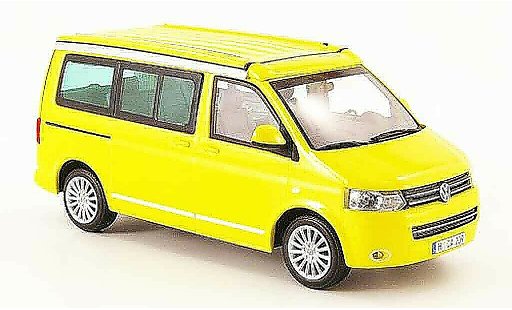 Volkswagen Combi Base 1/43 Minichamps t5 california gelb 2009 modellautos