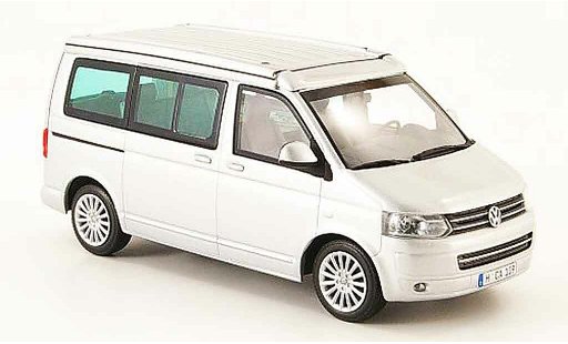 Volkswagen Combi Base 1/43 Minichamps t5 california grau metallisee 2009 modellautos